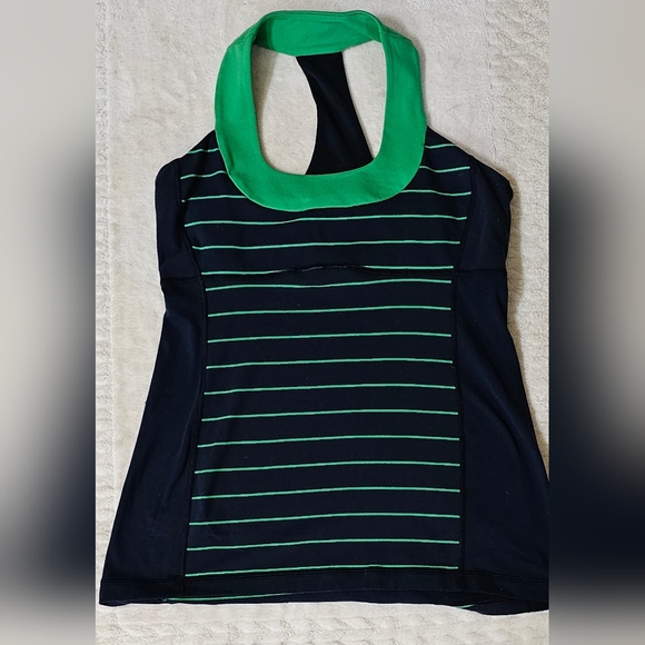 lululemon athletica Tops - Lululemon, Size L, Striped Women's Top